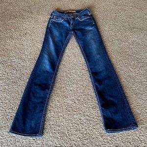 Big Star Remy low rise boot cut jeans